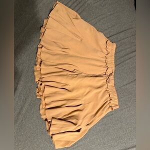 Tie front, skirt, flowy